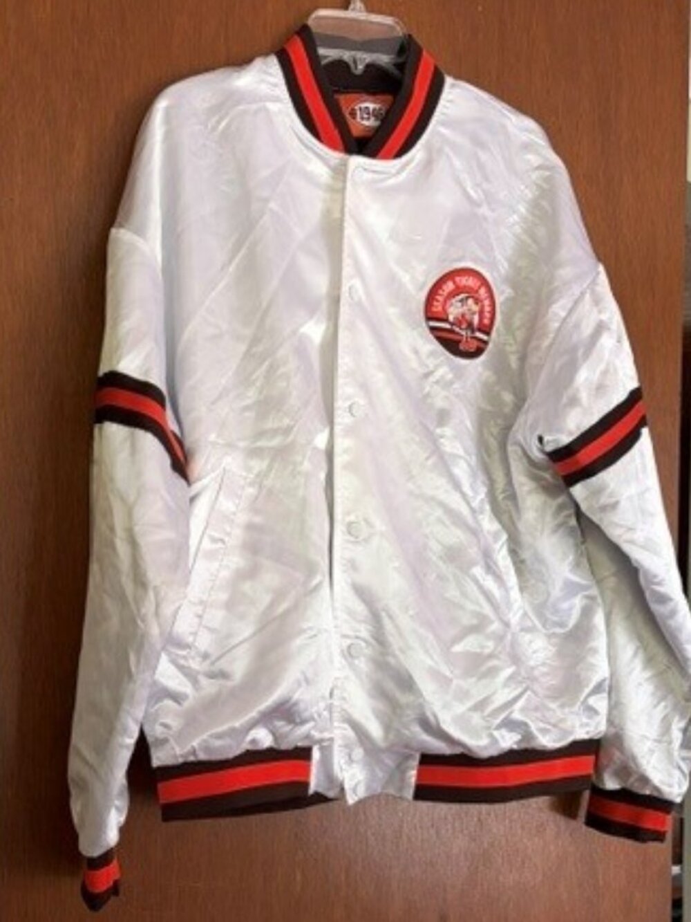 1946 Cleveland Browns Brownie Season Ticket Member Jacket size XL